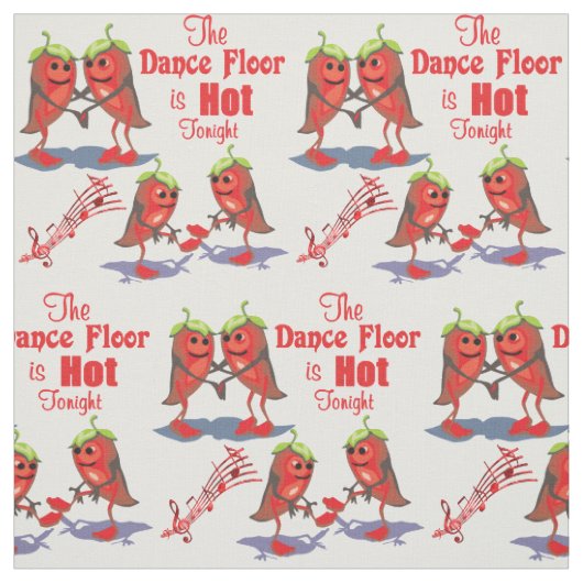 熱い踊りのチリペッパーのダンス・フロア今夜 ファブリック (見本)