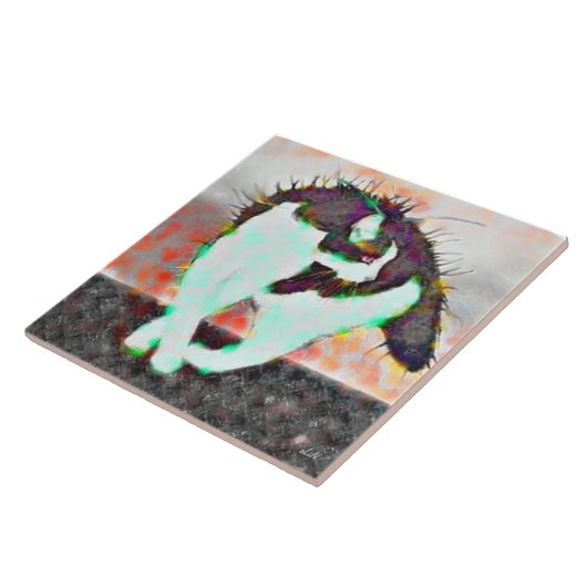 熱い錫の屋根の猫 タイル (側面)