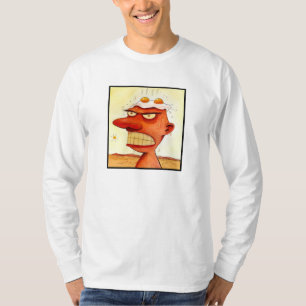 熱い頭部 Tシャツ