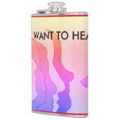 熱い頭、私はそれをフラスコを聞きたくない フラスク (左)