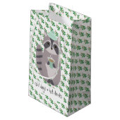 熱い飲み物を持ったルーン スモールペーパーバッグ (裏面アングル)