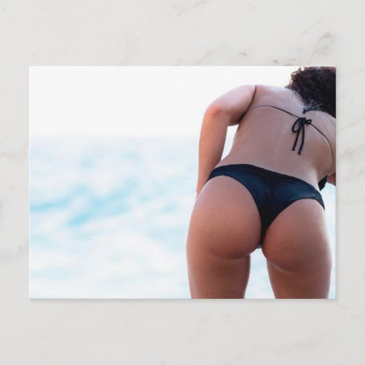 熱い!ビキニガール写真はがき ポストカード (正面)