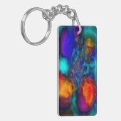 「熱い、熱い」両面アクリルキーチェーン キーホルダー (正面左)