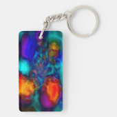 「熱い、熱い」両面アクリルキーチェーン キーホルダー (裏面)