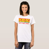 熱い! 熱い! 熱い! Tシャツ (正面フル)