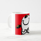 熱いDiggityは私を抱き締めます コーヒーマグカップ (正面左)