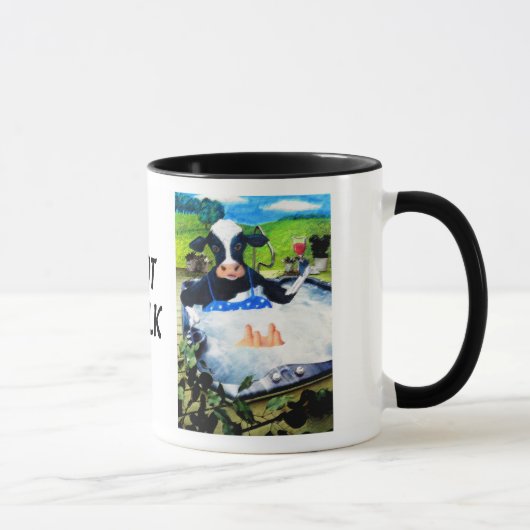 「熱いMilk マグカップ (右)
