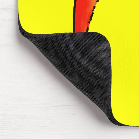 熱いPeppar マウスパッド (コーナー)