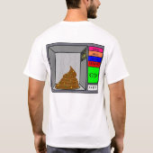 熱いPoo Tシャツ (裏面)
