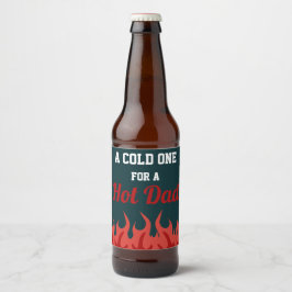 熱おもしろいいパパ父の日ノベルティに冷たい ビールラベル