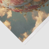 熱お洒落気球ひまわり切り花 薄葉紙 (詳細)