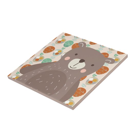 熱お洒落気球 タイル (側面)