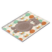 熱お洒落気球 ノートブック (左側)