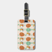 熱お洒落気球 ラゲッジタグ (正面縦)