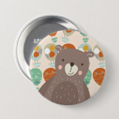 熱お洒落気球 缶バッジ (正面&裏面)