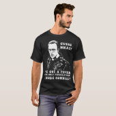 熱があるときの唯一の処方箋はカウベルを増やすこと Tシャツ (正面フル)