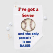 熱が出得た野球が増えた！ ゴルフタオル (インサイチュ)