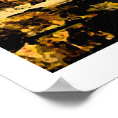 熱が熱くなって熱が出た ポスター (角)