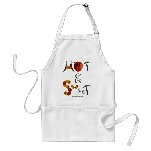 熱くおよび甘いです スタンダードエプロン (正面)
