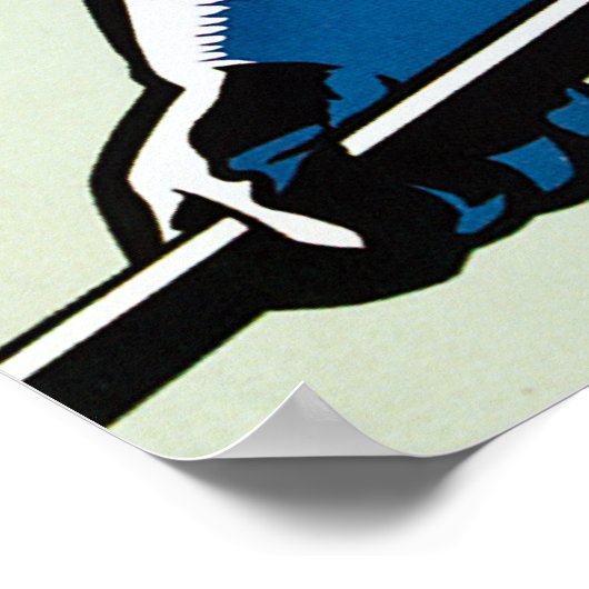 熱くなる – 移保動-ヴィンテージ第2次世界大戦 ポスター (角)