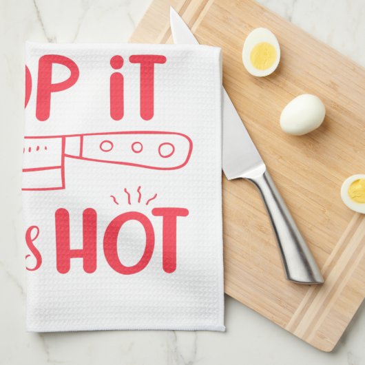 熱く切る キッチンタオル (四つ折り)