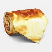 熱く激しい爆発の炎 ネクタイ (ロール)