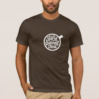 熱く甘い茶。 すべてを申し分なく作ります Tシャツ