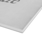 熱く赤いチリペッパーのガラスまな板 カッティングボード (角)