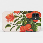 熱く赤いハイビスカス Case-Mate iPhoneケース (裏面(横))