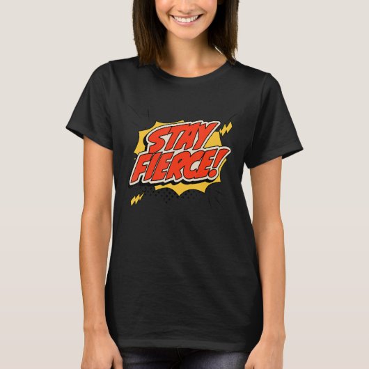 熱く闘う女性の人権行進 レトロ Tシャツ (正面)