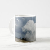 熱く、高温多湿 コーヒーマグカップ (正面左)