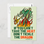 熱さに耐えられないなら ポストカード (正面/裏面)