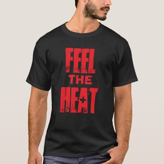 熱さを感じる Tシャツ (正面)