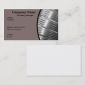 熱し、冷却 名刺 (正面/裏面)