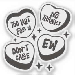 熱すぎてUに感謝していは、やめ気にて、Ew おもしろい Gir シール