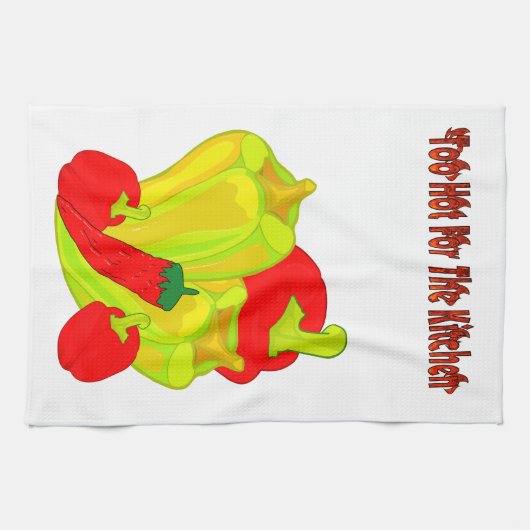 熱すぎる! キッチンタオル (横)