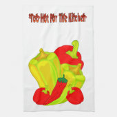 熱すぎる! キッチンタオル (縦)