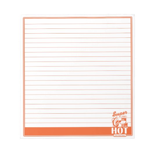 熱すごいい ノートパッド (正面)