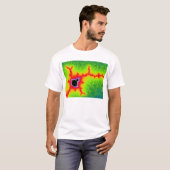 熱っぽい雰囲気のTシャツ Tシャツ (正面フル)