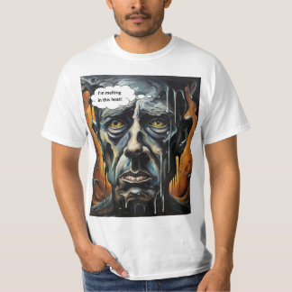 熱で溶ける Tシャツ