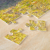 熱に浮かんだオスの七面鳥の三羽とレディーフォト ジグソーパズル (側面)