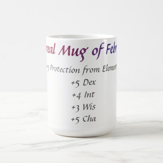 熱のある状態の空気のようなマグ モーフィングマグカップ (中央)