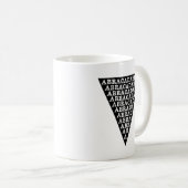 熱の防止の記号 コーヒーマグカップ (正面右)