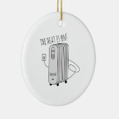 熱はついています セラミックオーナメント (右)