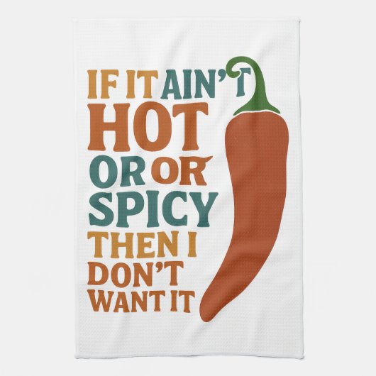 🔥熱もしくないし辛くもない キッチンタオル (縦)