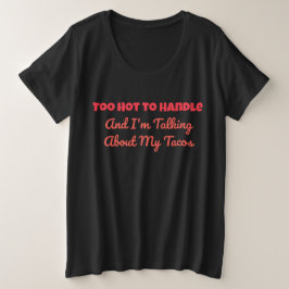 熱を持って。スパイシーな滞在 プラスサイズTシャツ