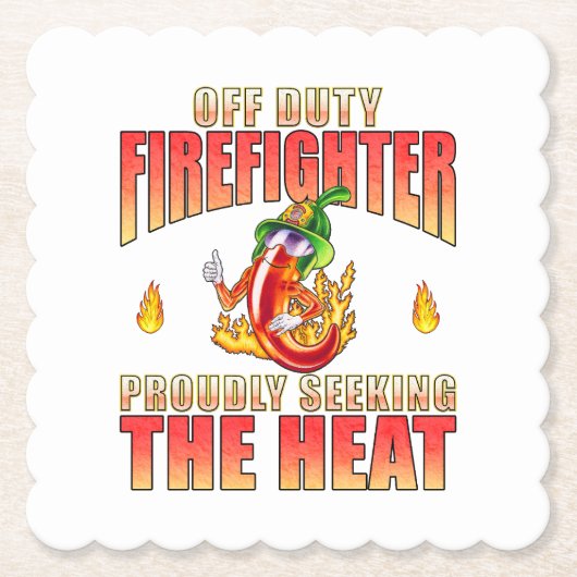 熱を求める火力戦闘機 ペーパーコースター (正面)