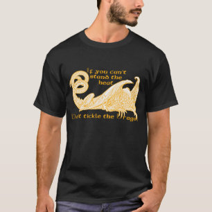 熱を立てることができなかったらくすぐらないで下さい Tシャツ