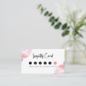 熱エレガント帯インテリア設計者 ロイヤリティカード (スタンド正面)