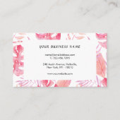 熱エレガント帯インテリア設計者 ロイヤリティカード (裏面)